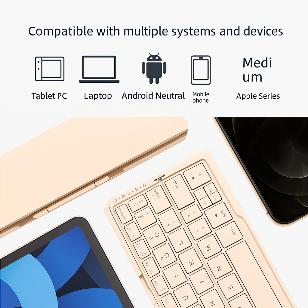 Foldable Freedom – The Jomaa Bluetooth Keyboard That Lets You Type Anywhere with Ease - Lynoza