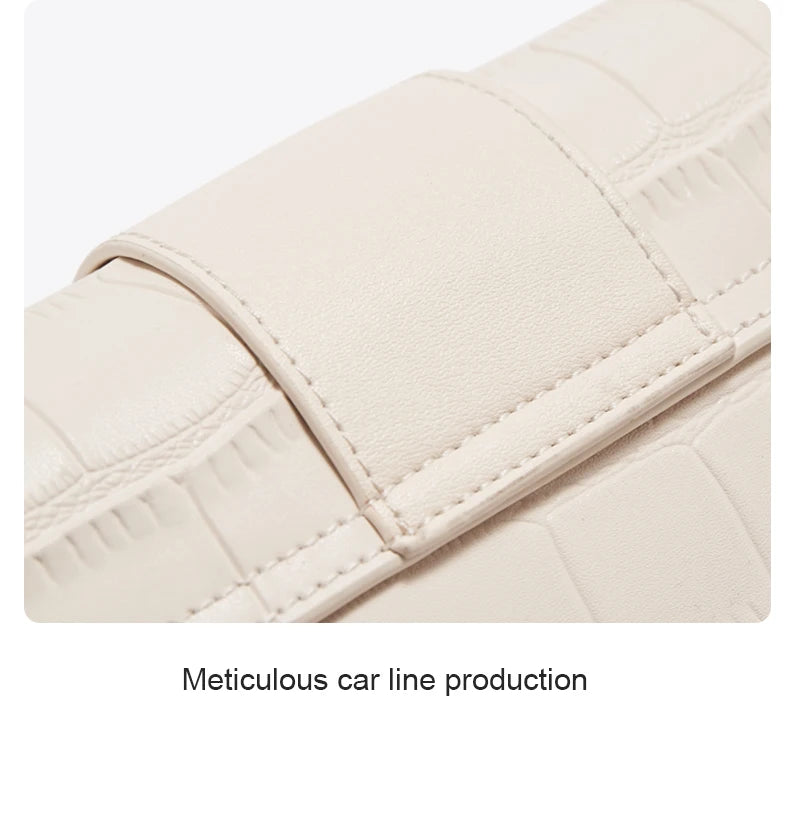 Elegant Split Leather Crossbody – Fashion Shoulder Bag for Modern Women