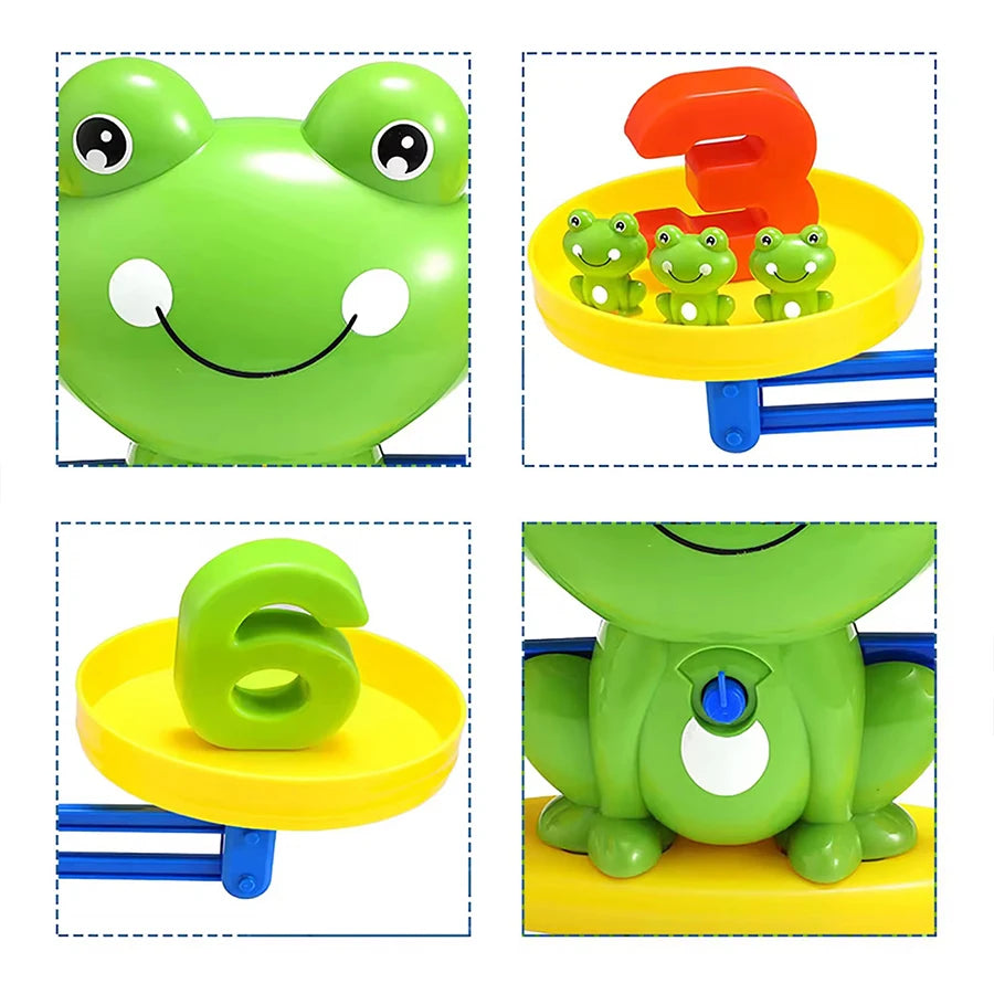 Smart Frog Math Balance by Lynoza – Fun & Educational Toy for Early Learning