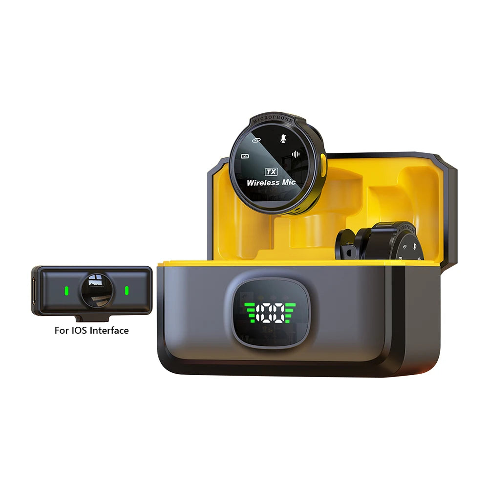 Plug, Record, Impress – The Wireless Clip-On Mic for Interviews, Lives & Vlogs - Lynoza