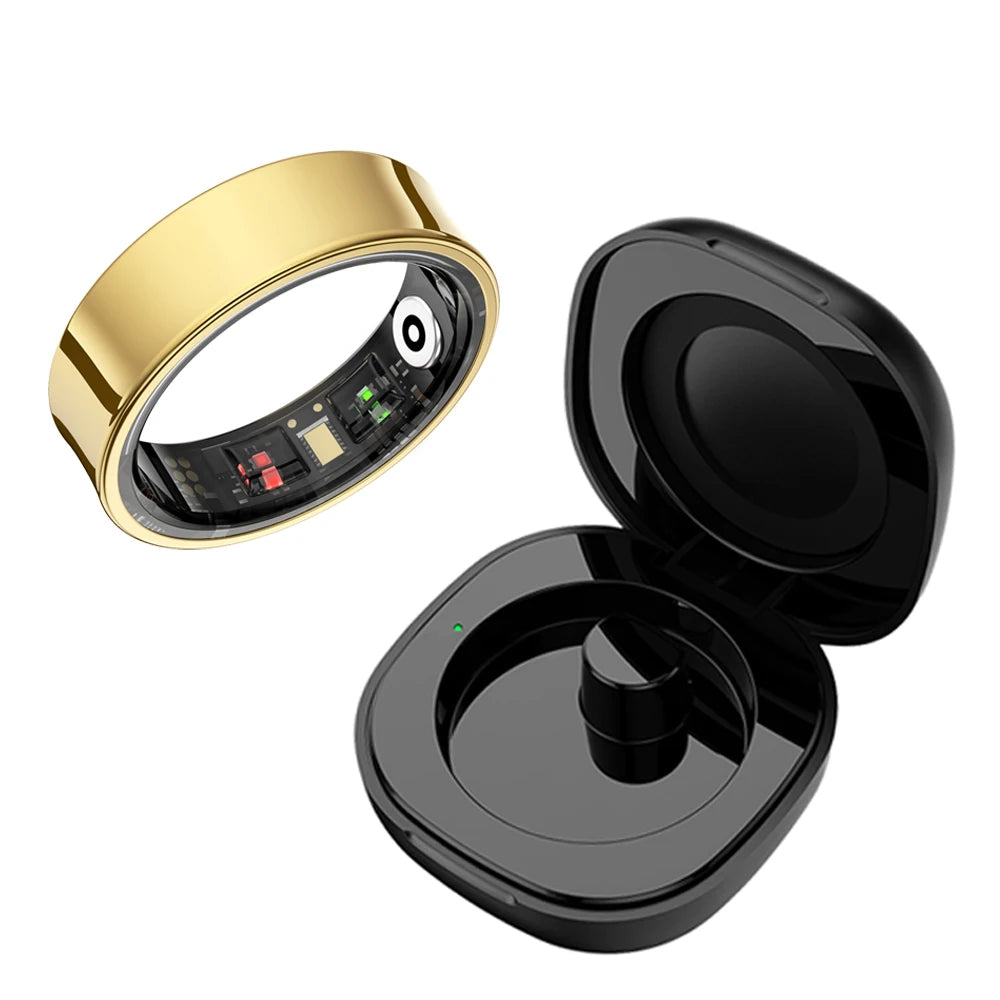 AuraSync™ Smart Ring - Balance. Track. Evolve.