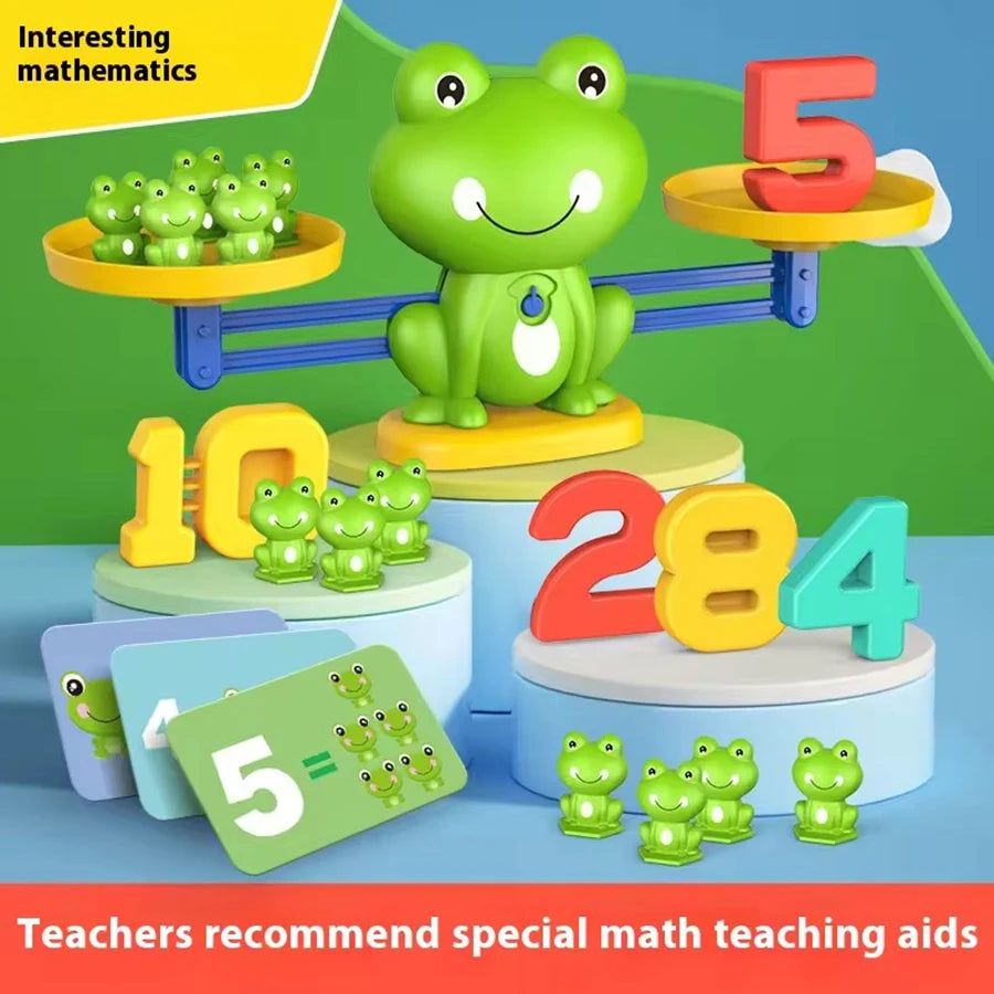 Smart Frog Math Balance by Lynoza – Fun & Educational Toy for Early Learning