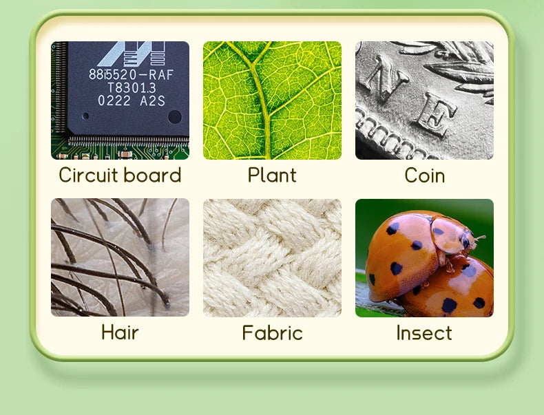 Mini Explorer Pro – 1000x Kids Digital Microscope