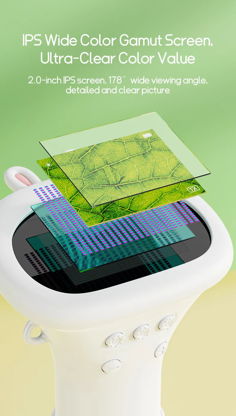 Mini Explorer Pro – 1000x Kids Digital Microscope