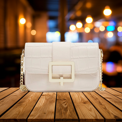 Elegant Split Leather Crossbody – Fashion Shoulder Bag for Modern Women