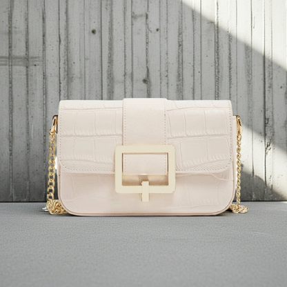 Elegant Split Leather Crossbody – Fashion Shoulder Bag for Modern Women