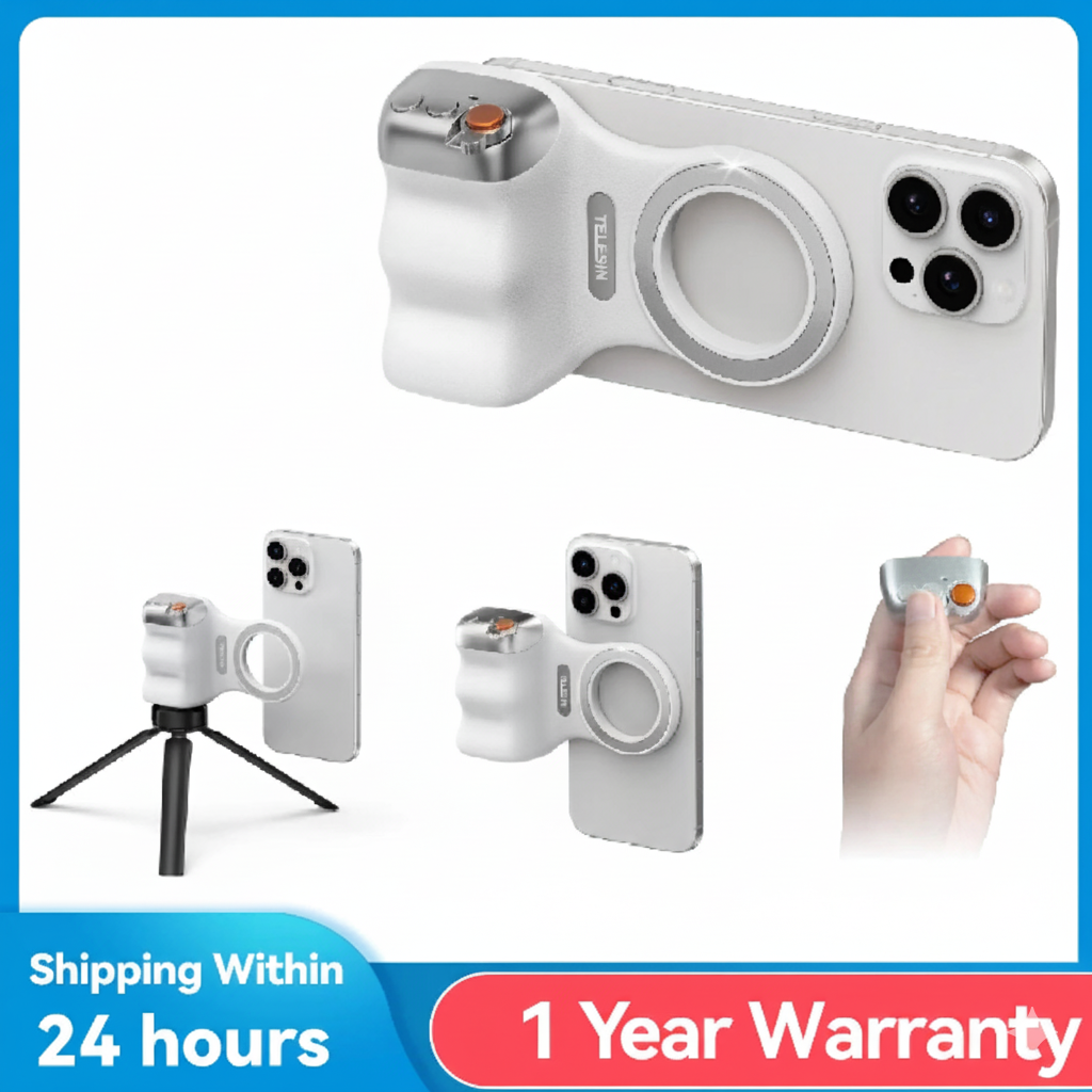 Your Pocket Photography Upgrade – Magnetic Camera Grip with Remote Control for Smooth Shooting - Lynoza