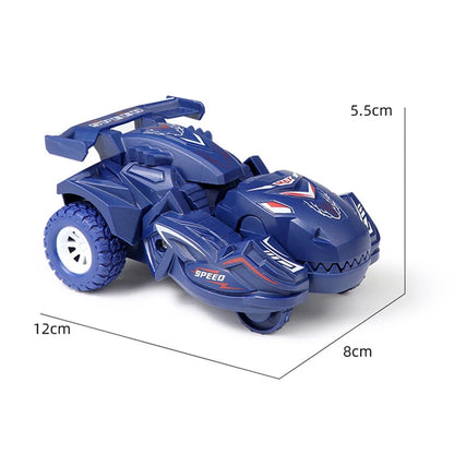 Dino Transformer Car – 2-in-1 Collision-Activated Dinosaur Toy for Kids