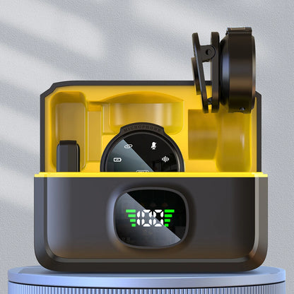 Plug, Record, Impress – The Wireless Clip-On Mic for Interviews, Lives & Vlogs - Lynoza