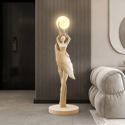 Modern Art Humanoid LED Floor Lamp – Ambient Light for Living Room & Bedroom