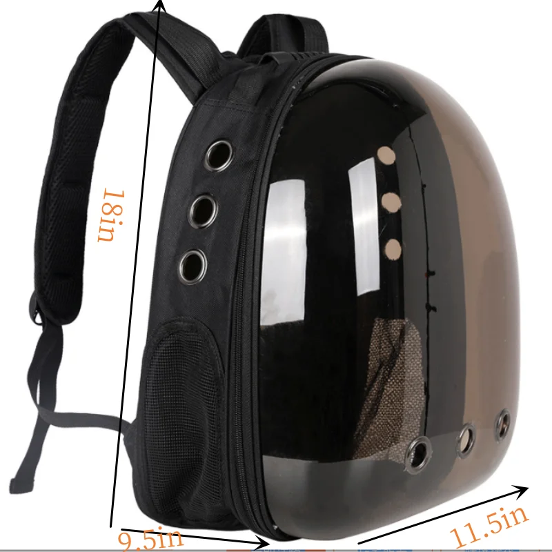 Transparent Space Capsule Cat Backpack – Breathable and Portable Travel Bag