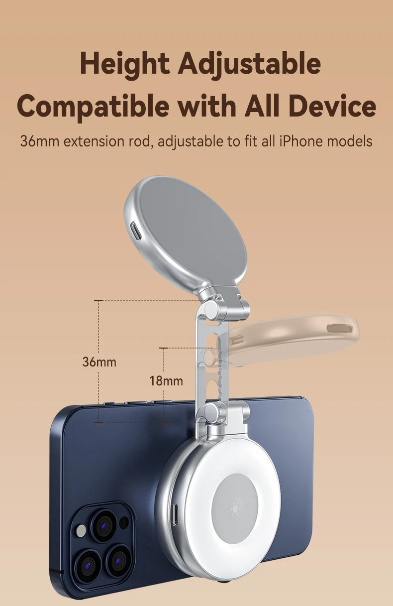 Your Pocket Photography Upgrade – Magnetic Camera Grip with Remote Control for Smooth Shooting - Lynoza