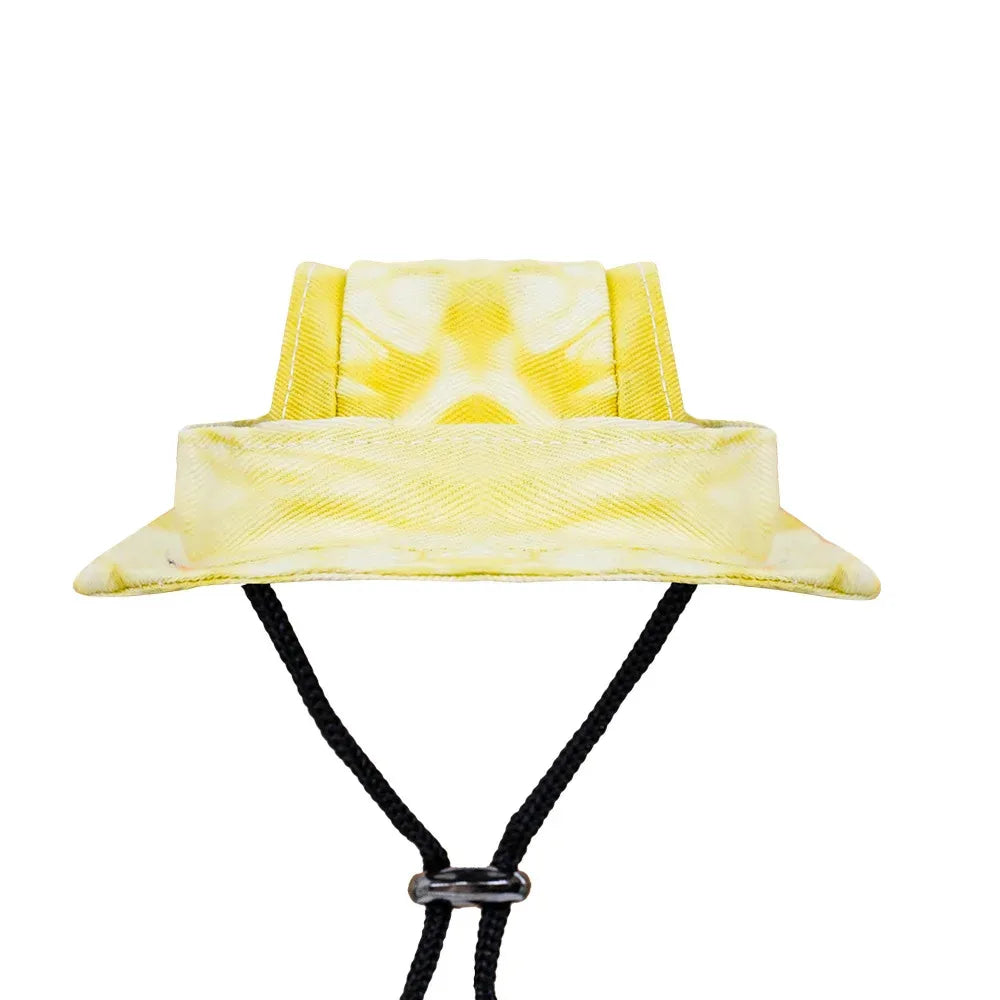 Breathable Pet Sunhat with Open Ears and Adjustable Strap