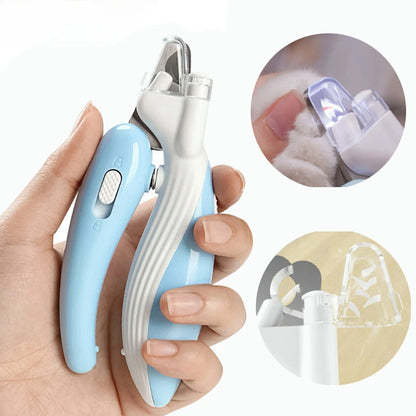 LED Pet Nail Clippers – Safe & Precise Grooming for Dogs & Cats