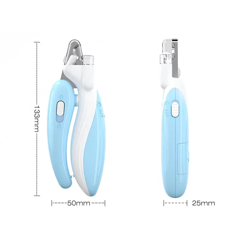 LED Pet Nail Clippers – Safe & Precise Grooming for Dogs & Cats