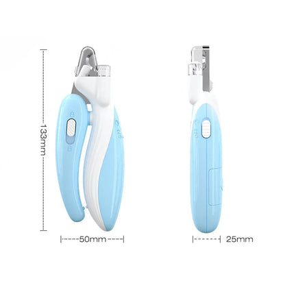 LED Pet Nail Clippers – Safe & Precise Grooming for Dogs & Cats