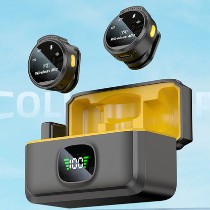 Plug, Record, Impress – The Wireless Clip-On Mic for Interviews, Lives & Vlogs - Lynoza