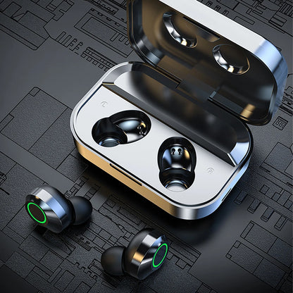 TWS YD03 Bluetooth 5.3 Earbuds – HiFi Sound, Noise Cancelling & 3000mAh Charging Case