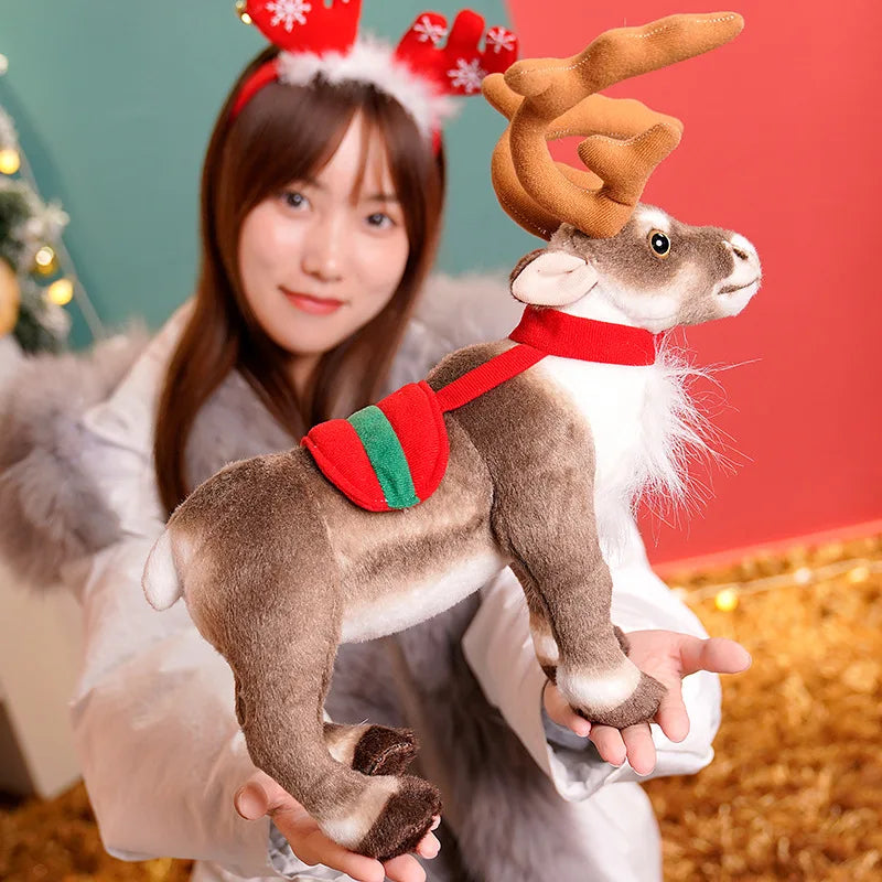 Christmas Reindeer Cuddle Plush – The Perfect Xmas Gift for Kids & Holiday Décor Lynoza