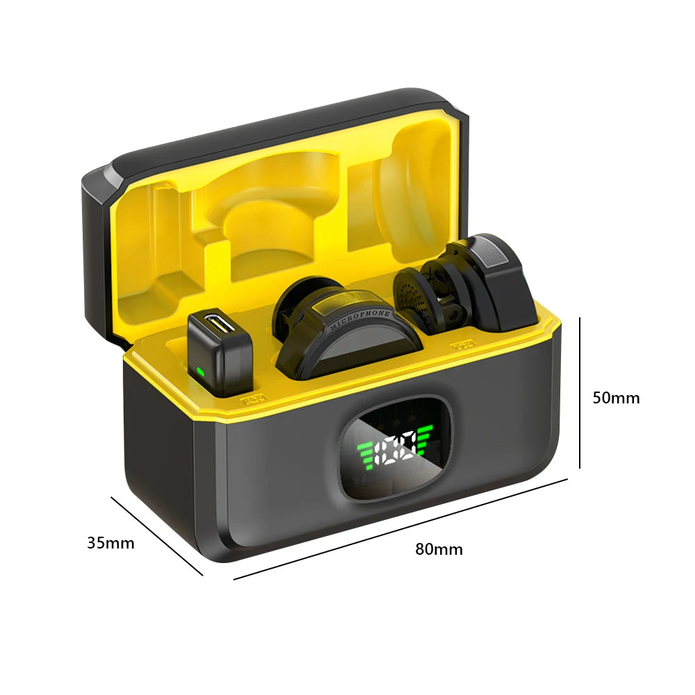 Plug, Record, Impress – The Wireless Clip-On Mic for Interviews, Lives & Vlogs - Lynoza