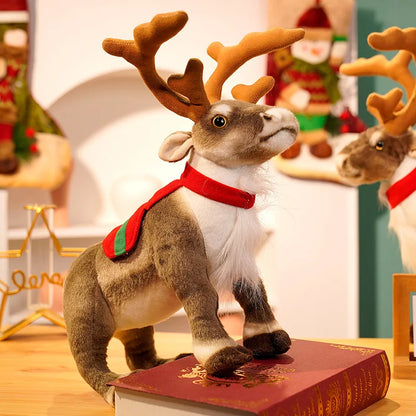Christmas Reindeer Cuddle Plush – The Perfect Xmas Gift for Kids & Holiday Décor Lynoza