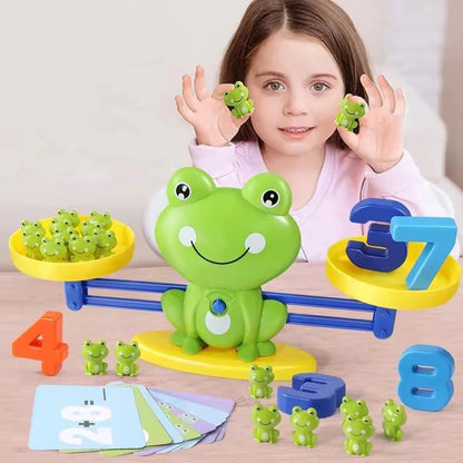 Smart Frog Math Balance by Lynoza – Fun & Educational Toy for Early Learning