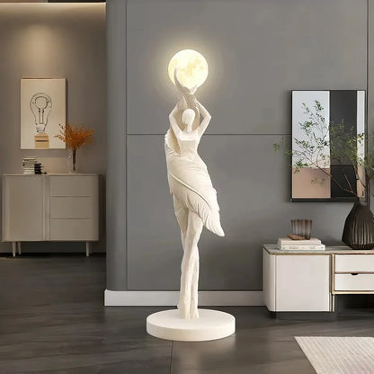 Modern Art Humanoid LED Floor Lamp – Ambient Light for Living Room & Bedroom