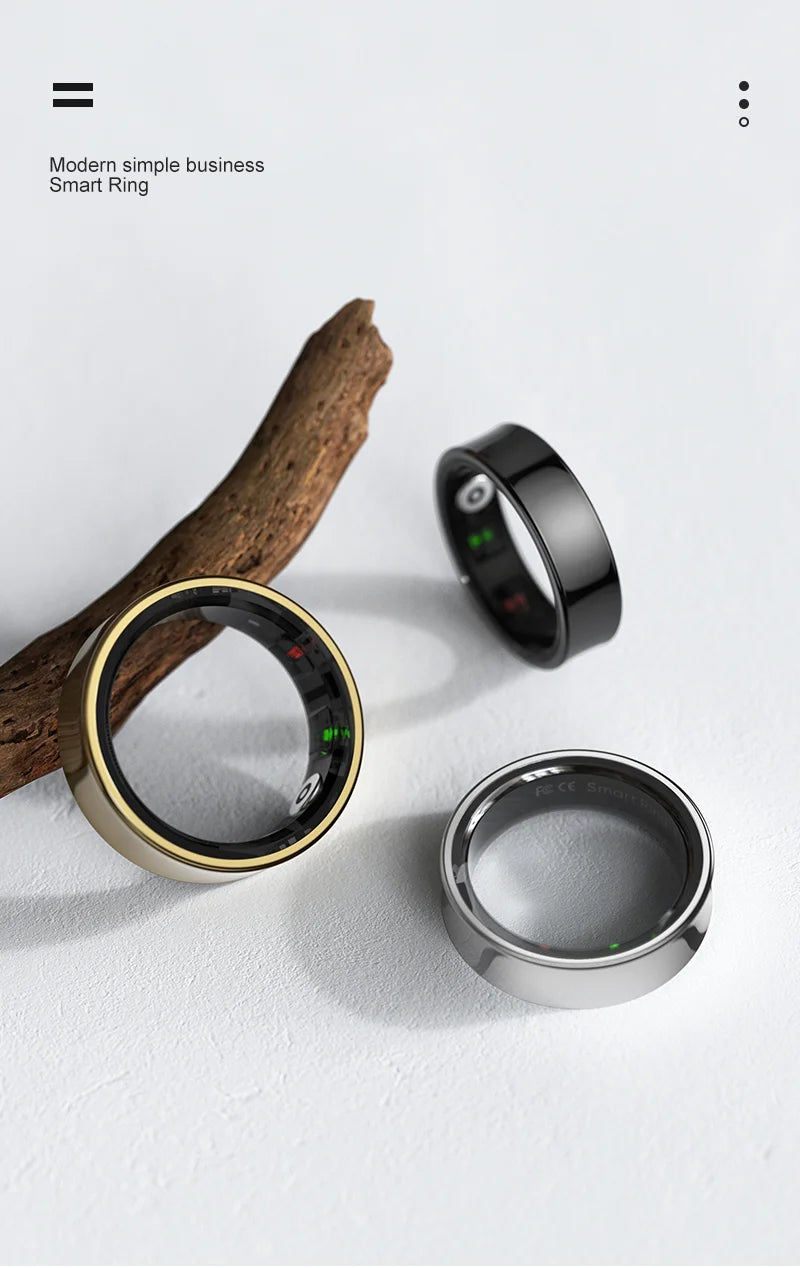 AuraSync™ Smart Ring - Balance. Track. Evolve.