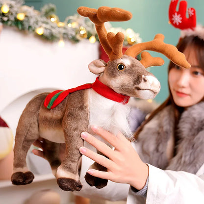 Christmas Reindeer Cuddle Plush – The Perfect Xmas Gift for Kids & Holiday Décor Lynoza