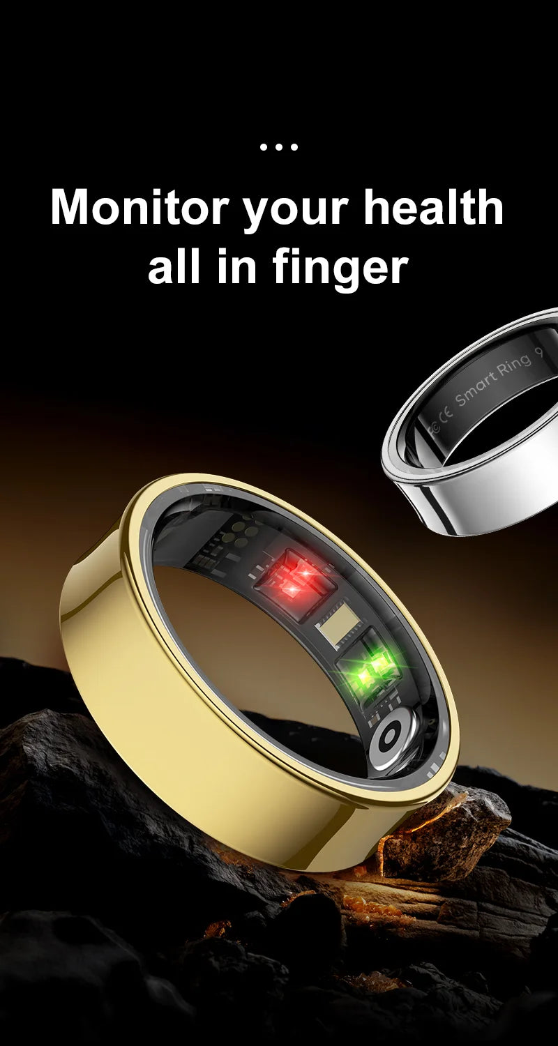 AuraSync™ Smart Ring - Balance. Track. Evolve.