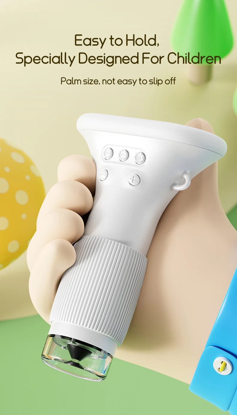 Mini Explorer Pro – 1000x Kids Digital Microscope