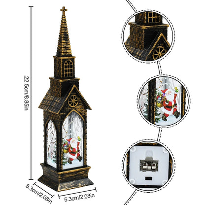 Sparkling Christmas Spirit 2025 – LED Santa & Snowman Lantern That Transforms Any Home into a Holiday Scene Lynoza