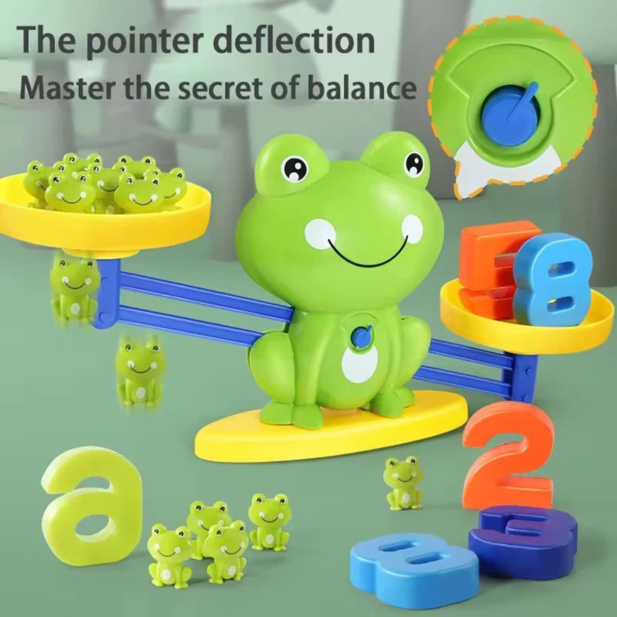 Smart Frog Math Balance by Lynoza – Fun & Educational Toy for Early Learning